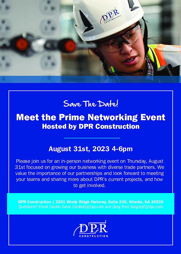 dpr construction networking event with namc greater atlanta
